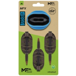 Koszyczek - METHOD FEEDER MFX -Q.M.F rozm. XL -KOMPLET -20+30+40G + FOREMKA 1kpl Koszyczek - METHOD FEEDER MFX -Q.M.F rozm. XL -KOMPLET -20+30+40G + FOREMKA 1kpl